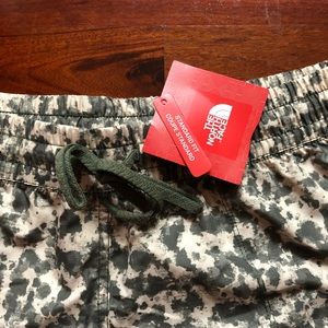 The North Face Military Print Water Shorts